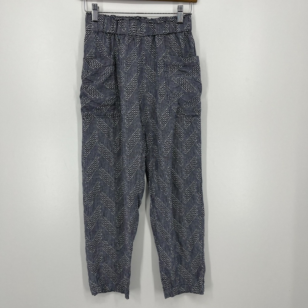 Urban Outfitters Pants Women's XS Gray Geometric Print Ankle Boho Beach